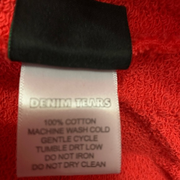 Denim tear off- new never worn hoodie / pants - Picture 2 of 7